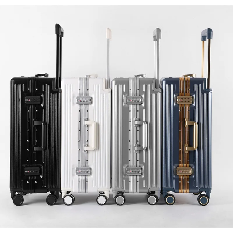 Luggage-Aluminum Frame-Side Locks