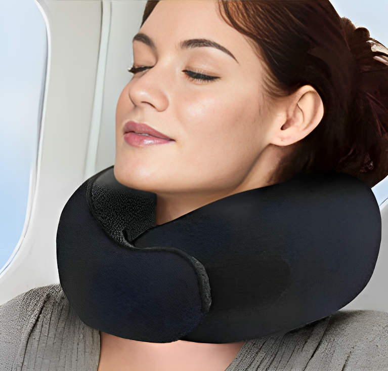 Travel-Neck-Pillow-Color-Black